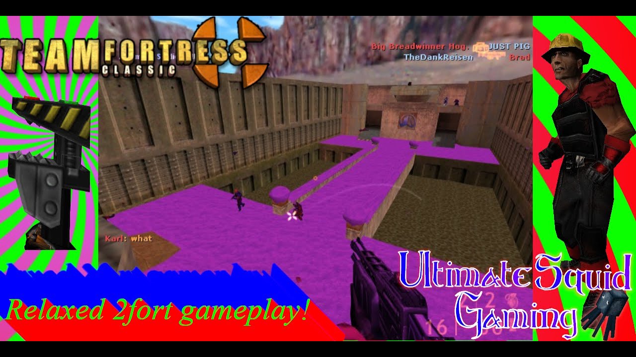 Team Fortress Classic - (Drippy’s) Relaxed 2fort gameplay!