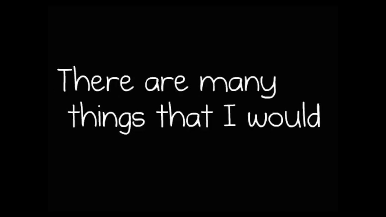 Oasis - Wonderwall (lyrics)