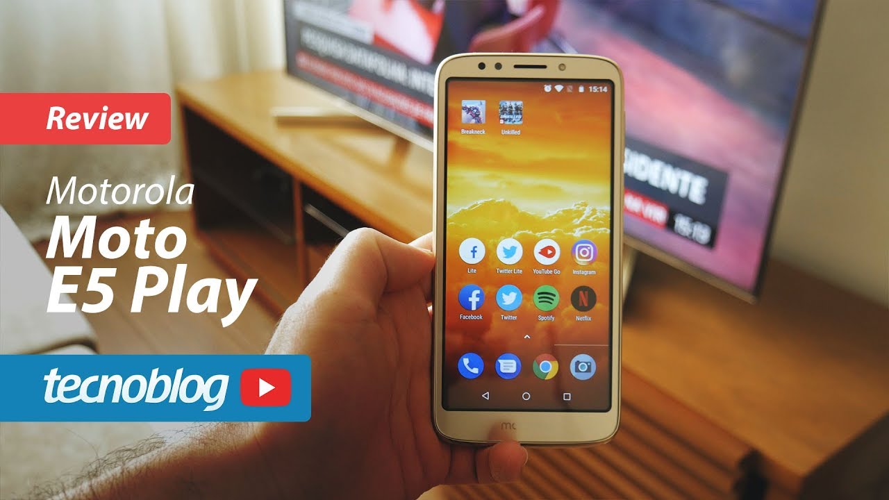 Moto E5 Play - Review Tecnoblog