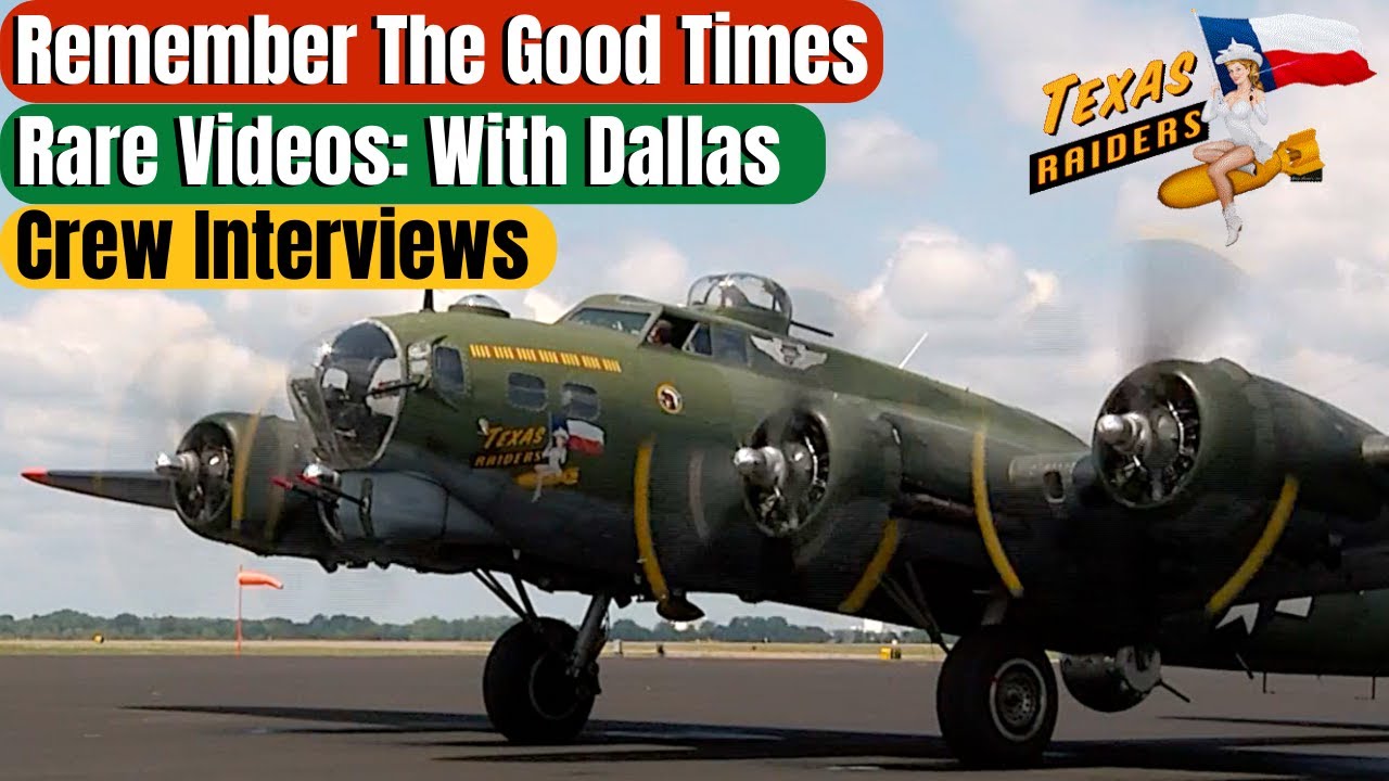 *RARE VIDEO* See Video Of Commemorative Air Force B-17 And Crew Interviews Just Months Before Crash!