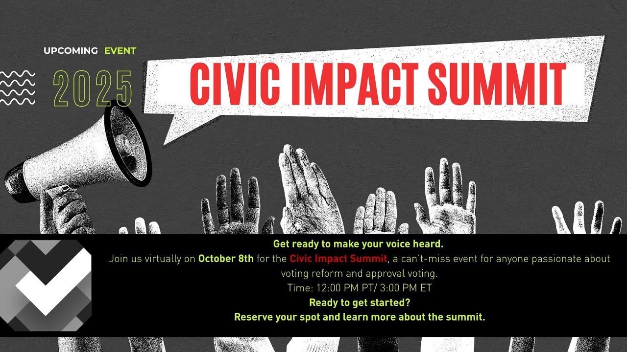 Civic Impact Summit  The Path to 2026