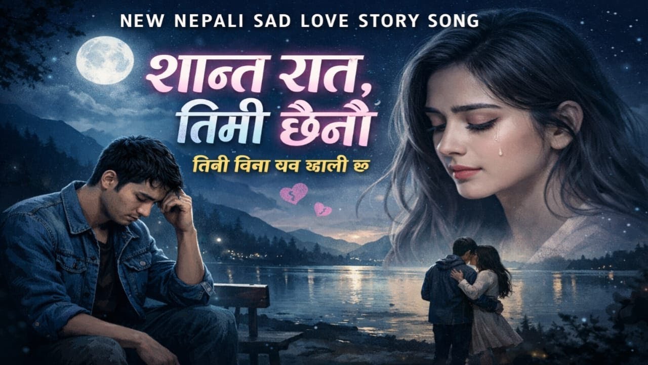 शान्त रात तिमी छैनौ NEW NEPALI SAD LOVE STORY SONG SANTA RAT TIMI XAINOU 2026