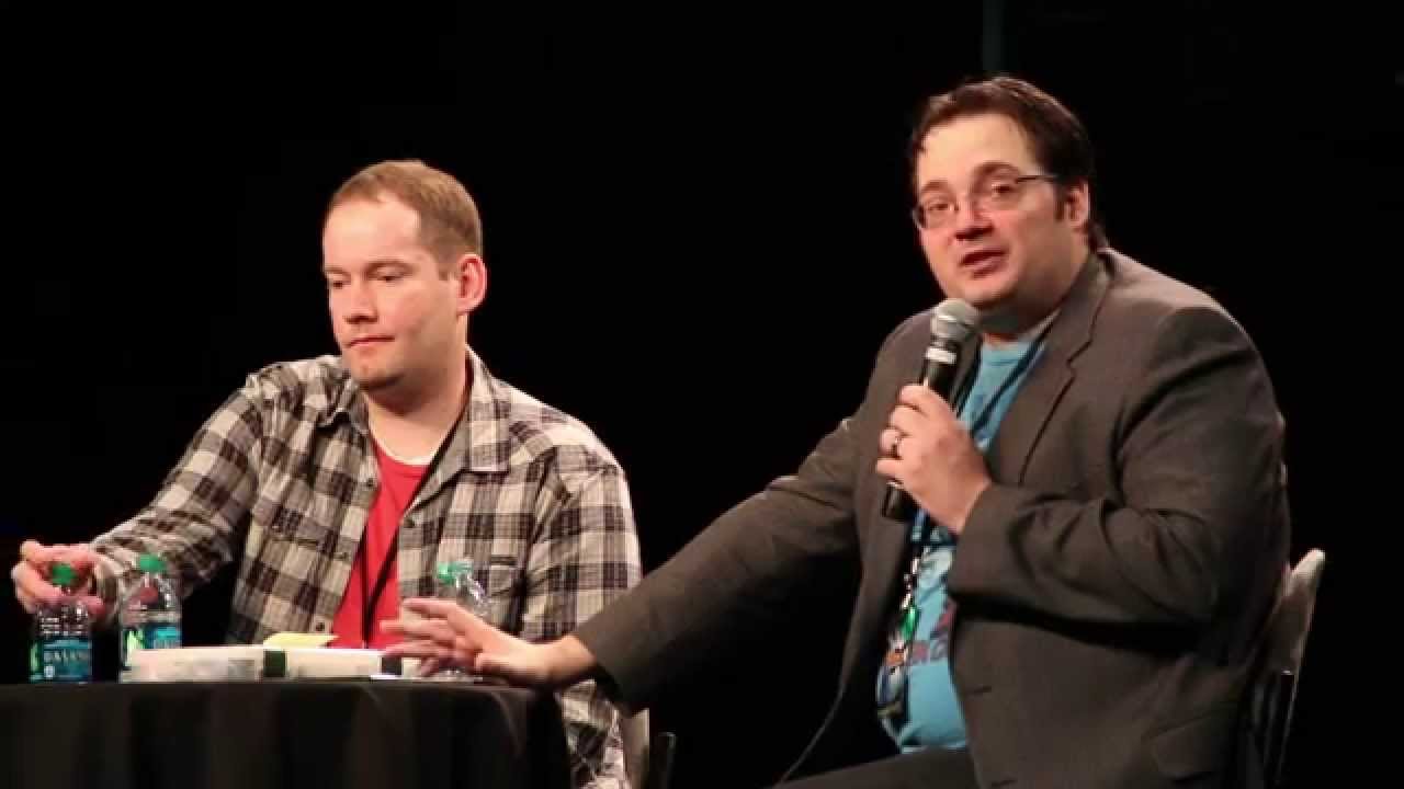 Fantasy Authors Brandon Mull and Brandon Sanderson