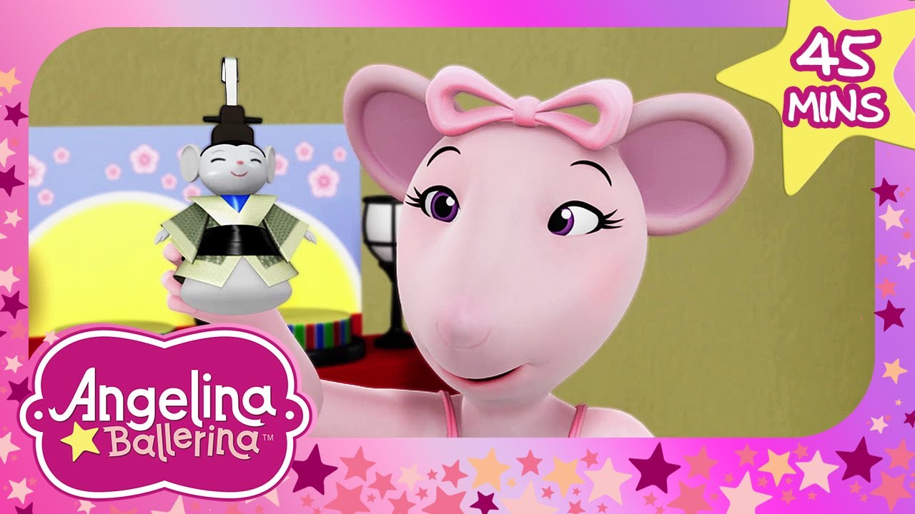Angelina and the Windy Children's Day | Cartoons for Kids | Angelina Ballerina | 9 Story Kids