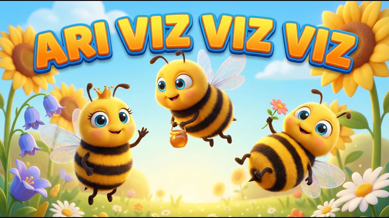 Arı vız vız vız 🐝 | Şən Uşaq Nəğməsi | Nağıllar Dünyası TV