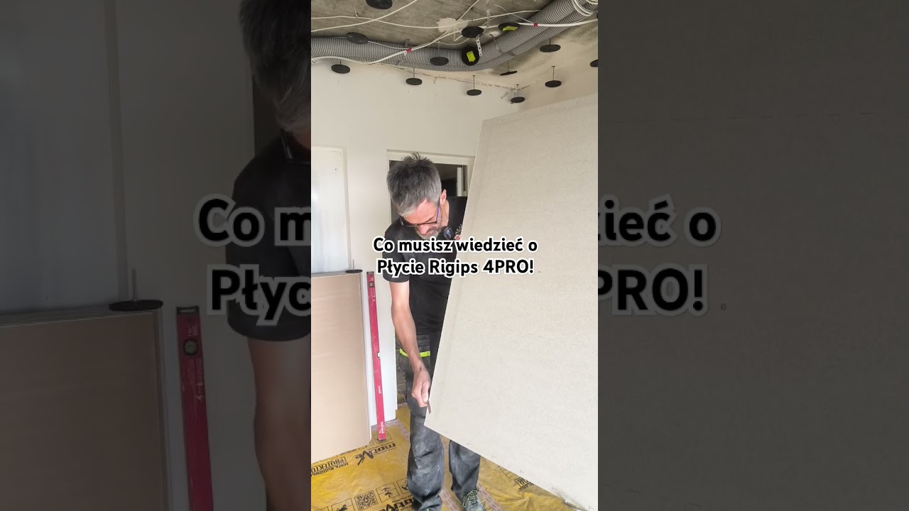 Co musisz wiedzieć o płycie Rigips 4PRO!