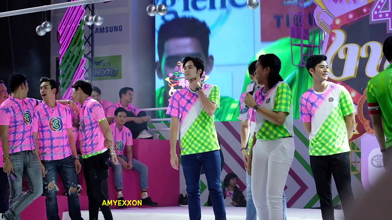 Pope Thanavat - Boy - Great แถลงข่าวงานบอล 49 ปี ช่อง 3 30Jan19 (Part 5/6) | AmyExxon
