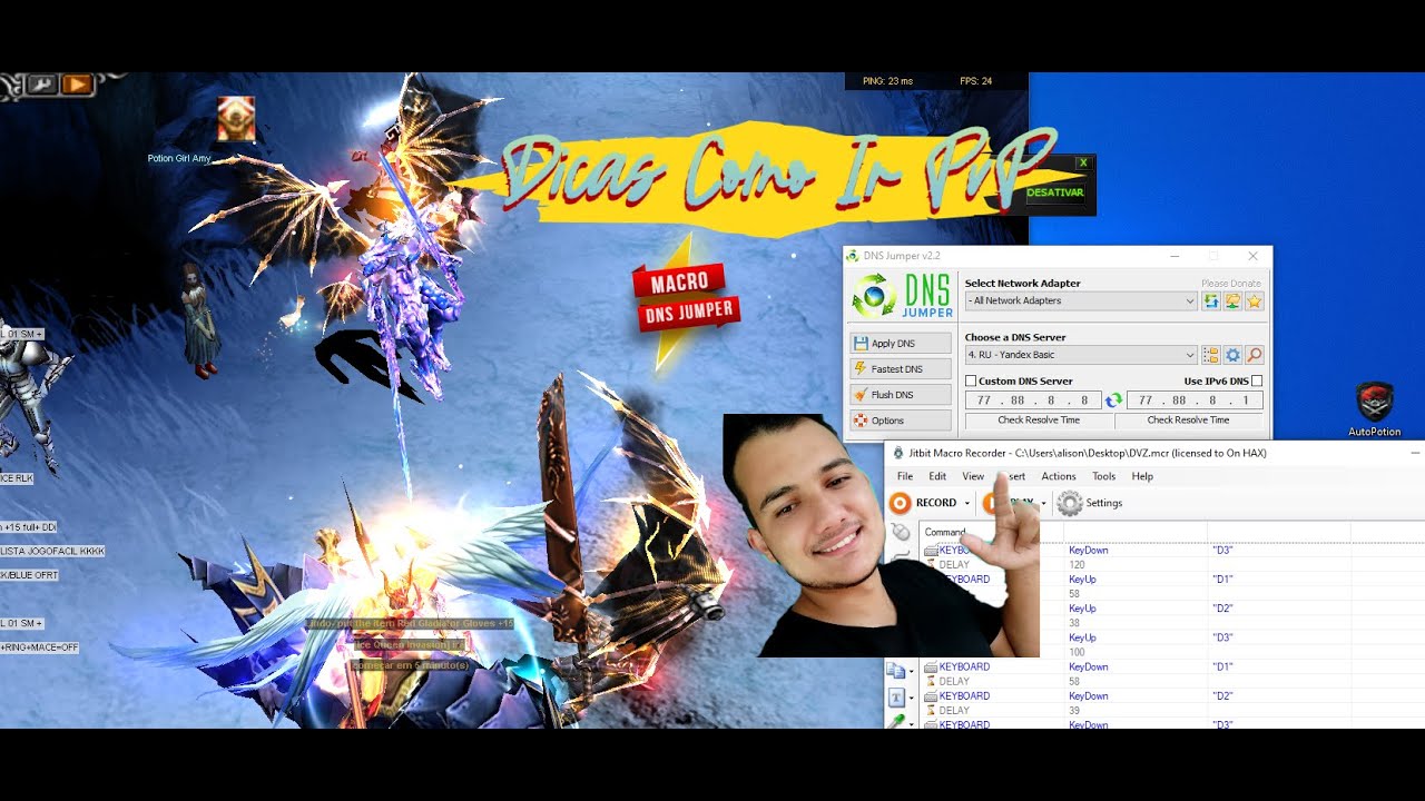 Dicas Como Ir PvP Utilizando Macro MuOnline  MuCosmic