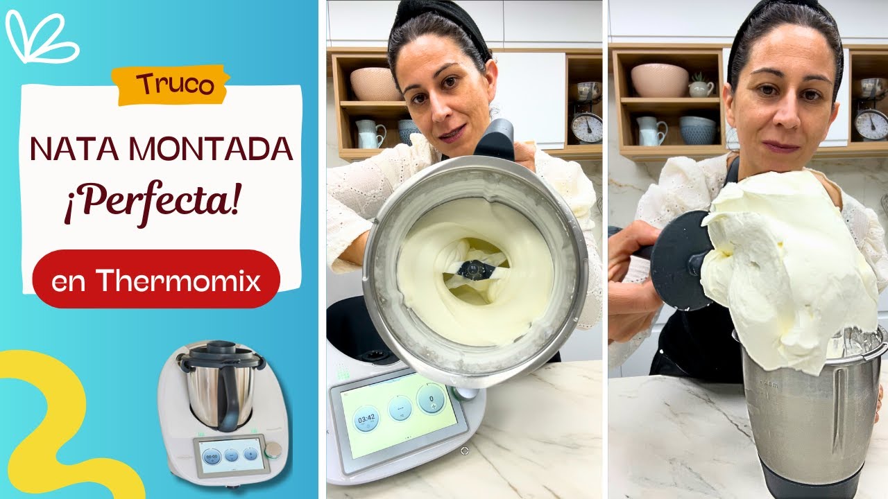 🍦 Nata Montada ¡Perfecta! en Thermomix - Trucos y Consejos ⭐️