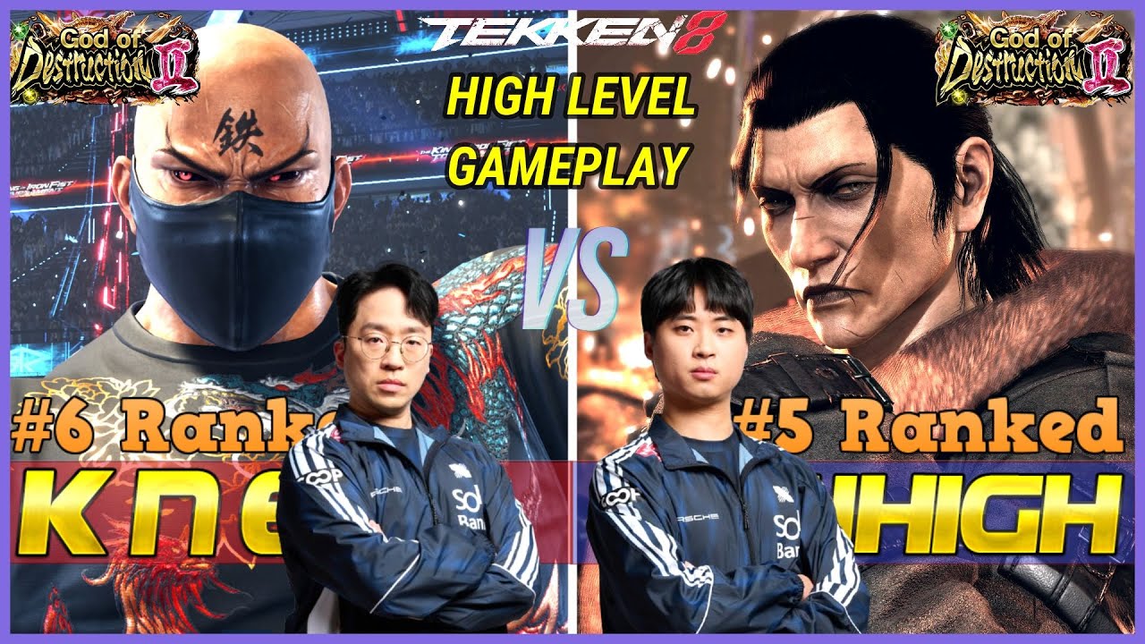 T8 ▰ KNEE (#6 Ranked Feng) Vs LOWHIGH (#5 Ranked Dragunov) ▰ Tekken 8 High Level Gameplay
