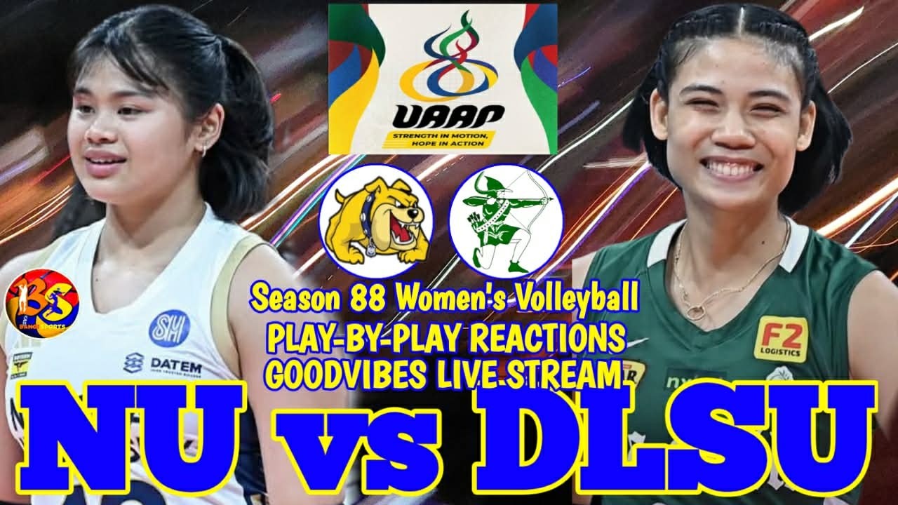 NU vs DLSU I UAAP SEASON 88 WOMEN'S VOLLEYBALL I PLAY-BY-PLAY REACTIONS