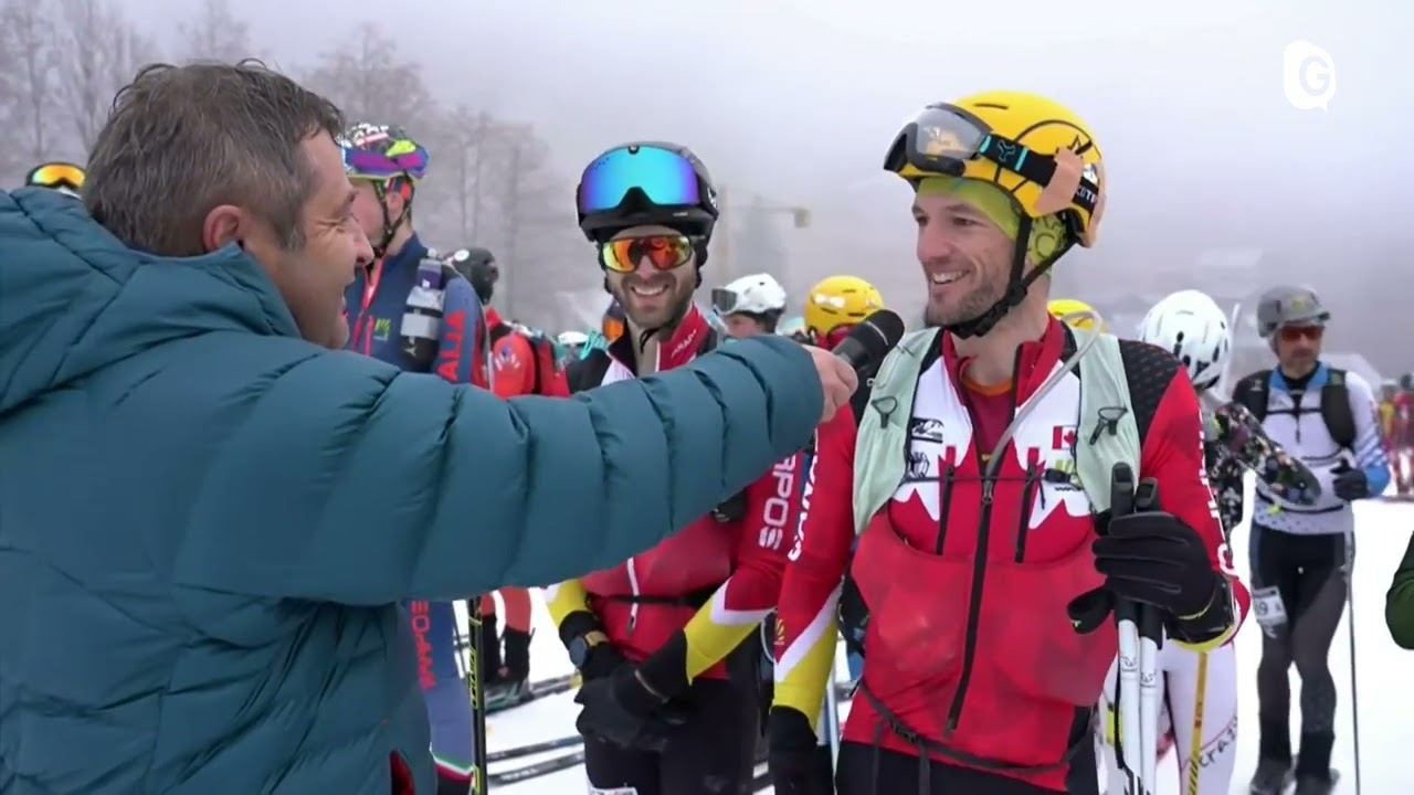 Ski alpinisme - Dernière étape de la 39e Pierra Menta - video
