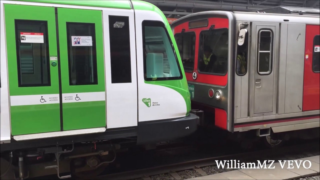 UN TREN EMPUJA A OTRO EN LÍNEA 1 - METRO DE LIMA [Solución inmediata]
