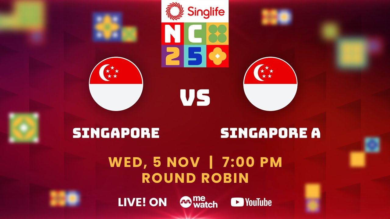 Singlife Nations Cup 2025 (Day 4): Singapore vs Singapore A