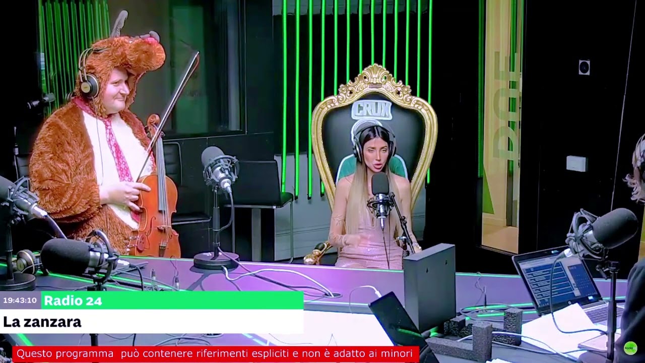 Michelle Comi e Alessio Lizzio - La Zanzara 28.2.2025