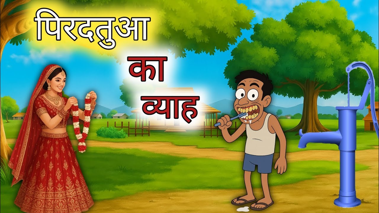 पिरदतुआ का व्याह | Pirdatuya ka vyah | Funny 🤣 story | Cartoon story | Hindi kahani | Hindi story ||