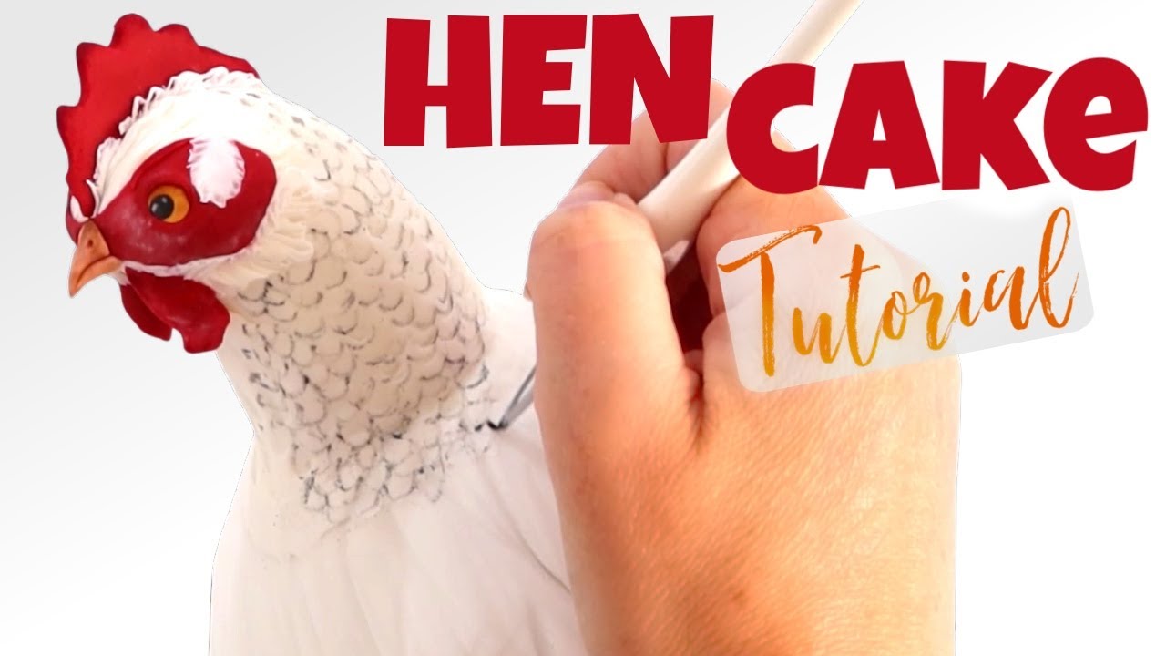 I made a Hen cake for my sons Birthday 🐔 Chicken cake tutorial
