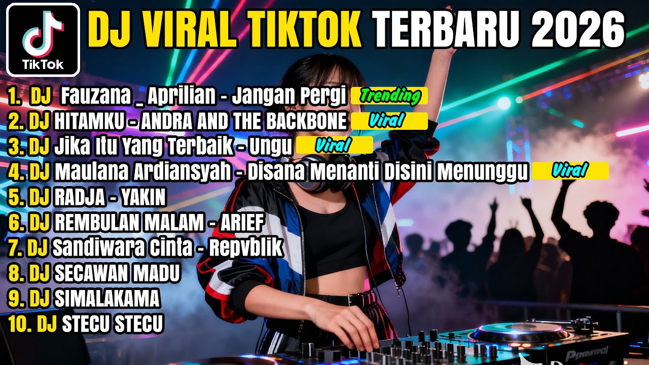 DJ TIKTOK TERBARU 2026 🔥 DJ FAUZANA X APRILIAN – JANGAN PERGI (REMIX VIRAL FULL BASS)