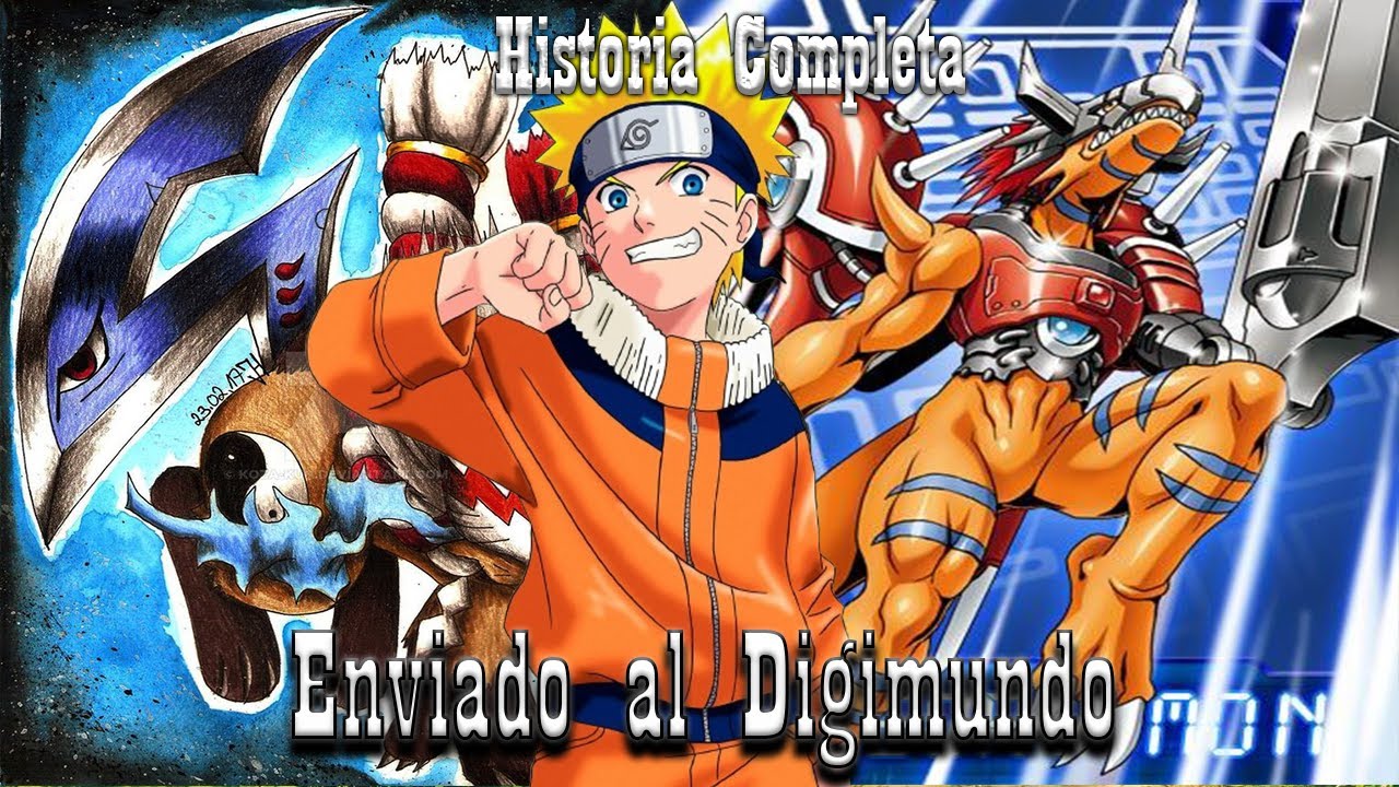 QHPS Naruto era transportado al mundo digital y se enamoraba de Hikari - Historia completa
