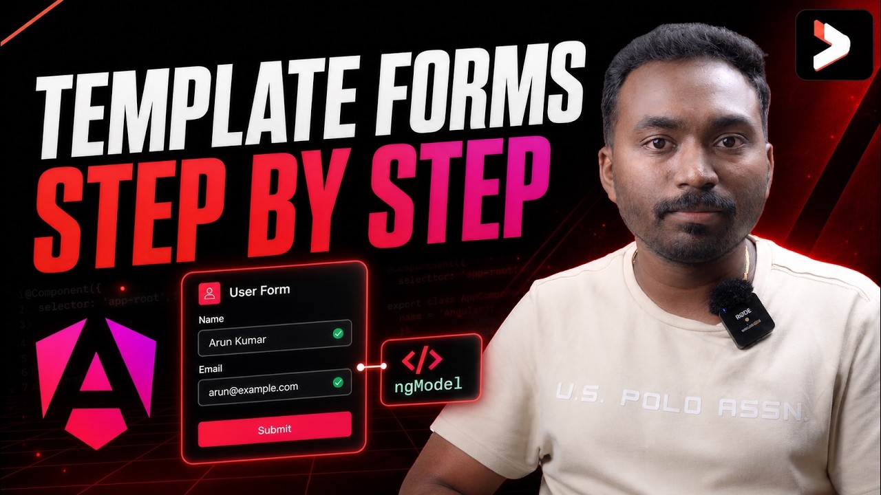 Angular Template Driven Forms &mdash; #16  | Angular 19