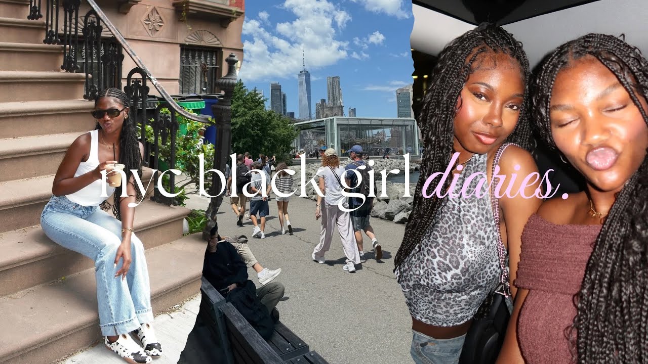 NYC Black Girl Diaries ☆ | brooklyn flea market, solo soho shopping, day party