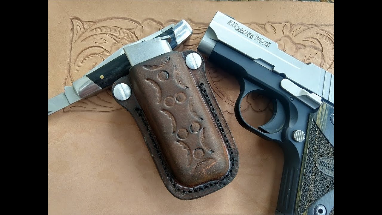 How to Make a Leather Magazine Holster