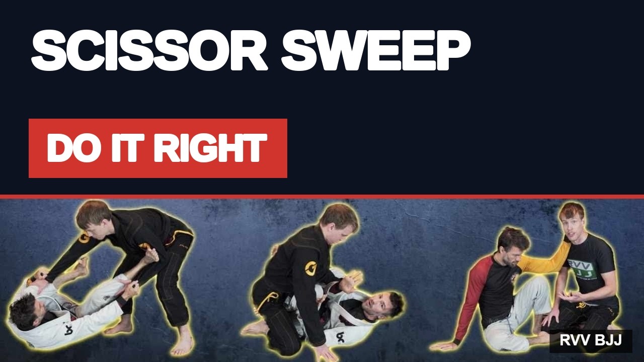 BJJ Lesson 21: The Scissor Sweep - Guard Sweeping Fundamentals