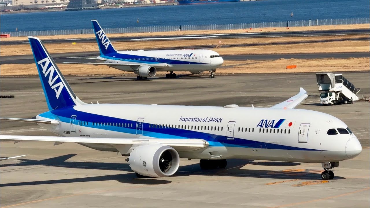 Tokyo HND Plane Spotting | CLOSE UP aircraft action at Haneda Airport HND/RJTT
