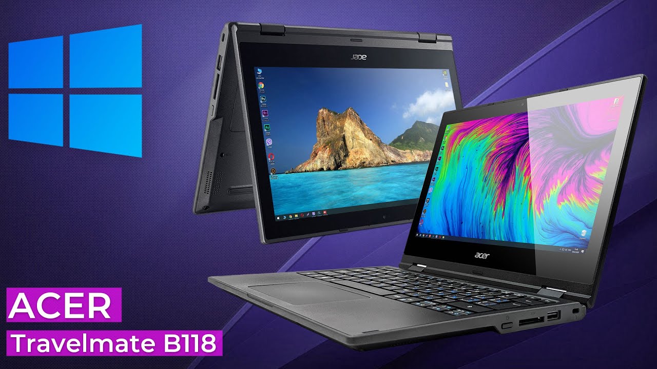 Обзор 💻 Acer Travelmate B118 -  - ноутбук трансформер с сенсорным экраном 👈 для учебы и работы