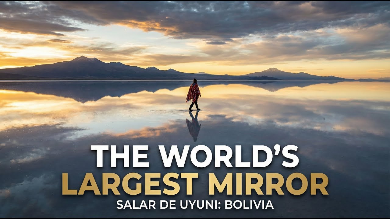 Salar de Uyuni: Walking on The World’s Largest Mirror | 8K Cinematic Bolivia Travel Guide