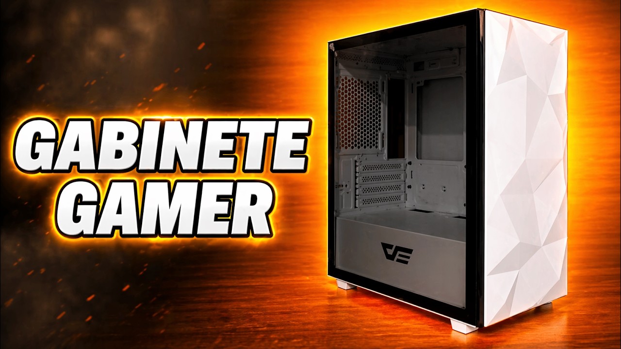 UNBOXING GABINETE GAMER AIGO DARKFLASH DLM 21 BRANCO @pichauinfo ! ‹ Hervilha ›