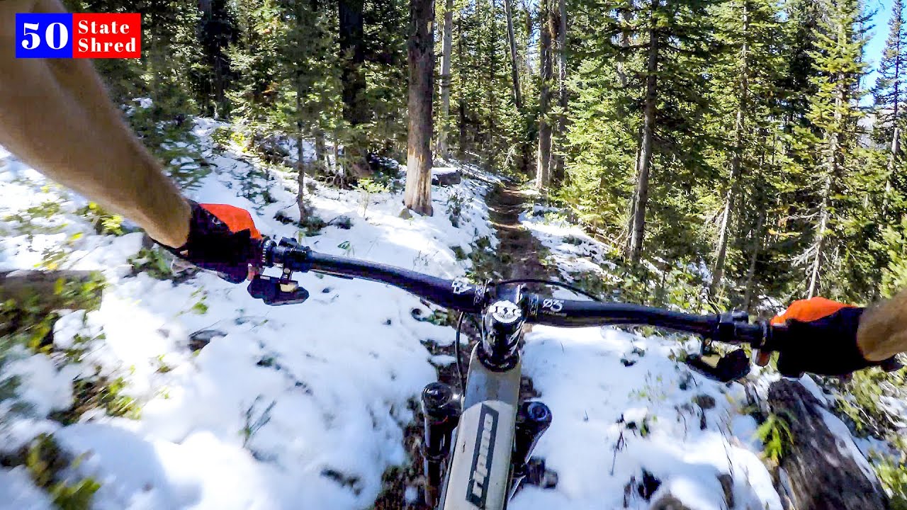 Summer snowstorm won't slow me down 🇺🇸 50 STATE SHRED: WYOMING
