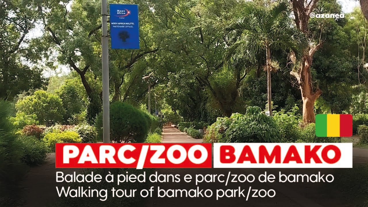 BALADE DANS LE ZOO/PARC NATIONAL DE BAMAKO/MALI  A STROLL THROUGH THE ZOO/NATIONAL PARK IN BAMAKO