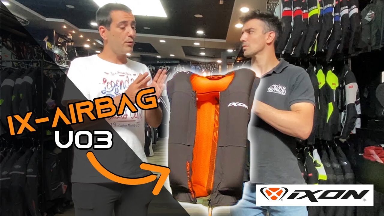 🔥 ANÁLISIS CHALECO IXON IX-AIRBAG U03 con EXPLOSION INCLUIDA 🔥 | MOTOS GARRIDO 🏍