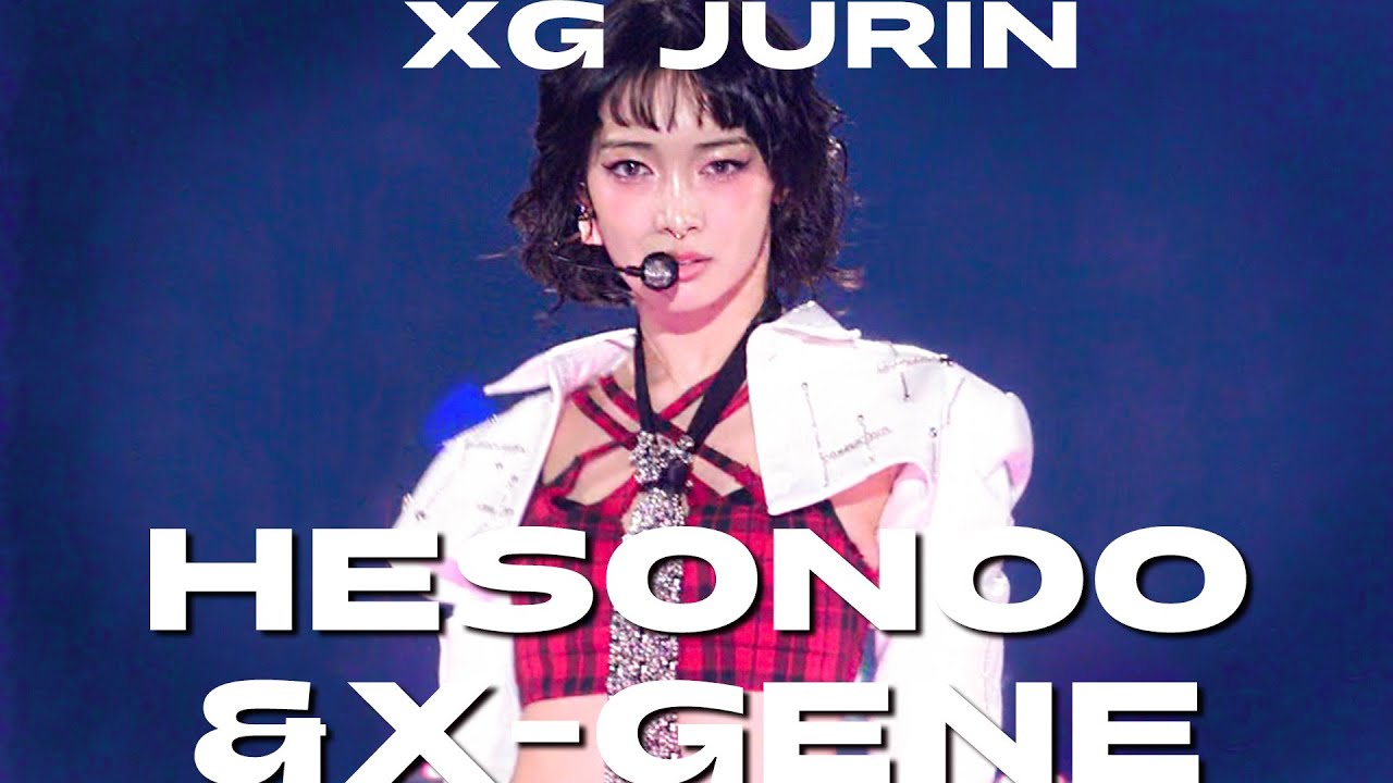 [4K][FANCAM] 240225 XG JURIN 엑스지 주린 - 'HESONOO & X-GENE' 직캠 (Kstyle PARTY)