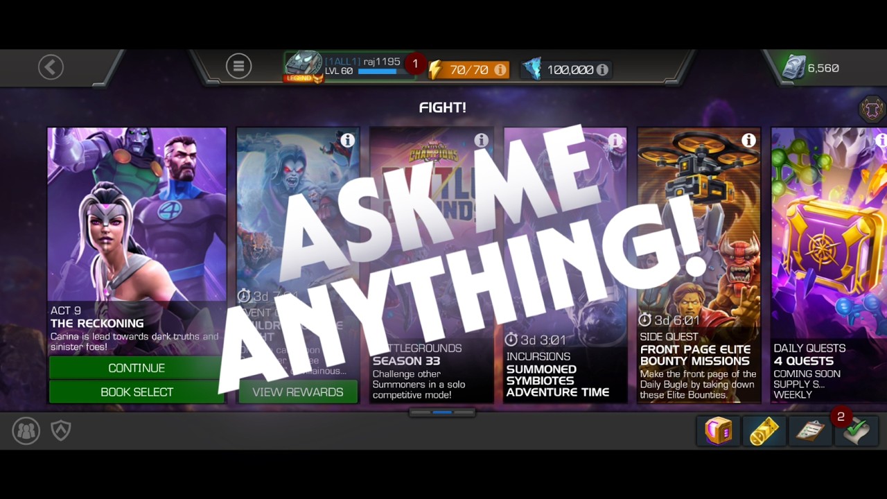 MAGIK'S GRANDMASTER OBJECTIVE? - MCOC