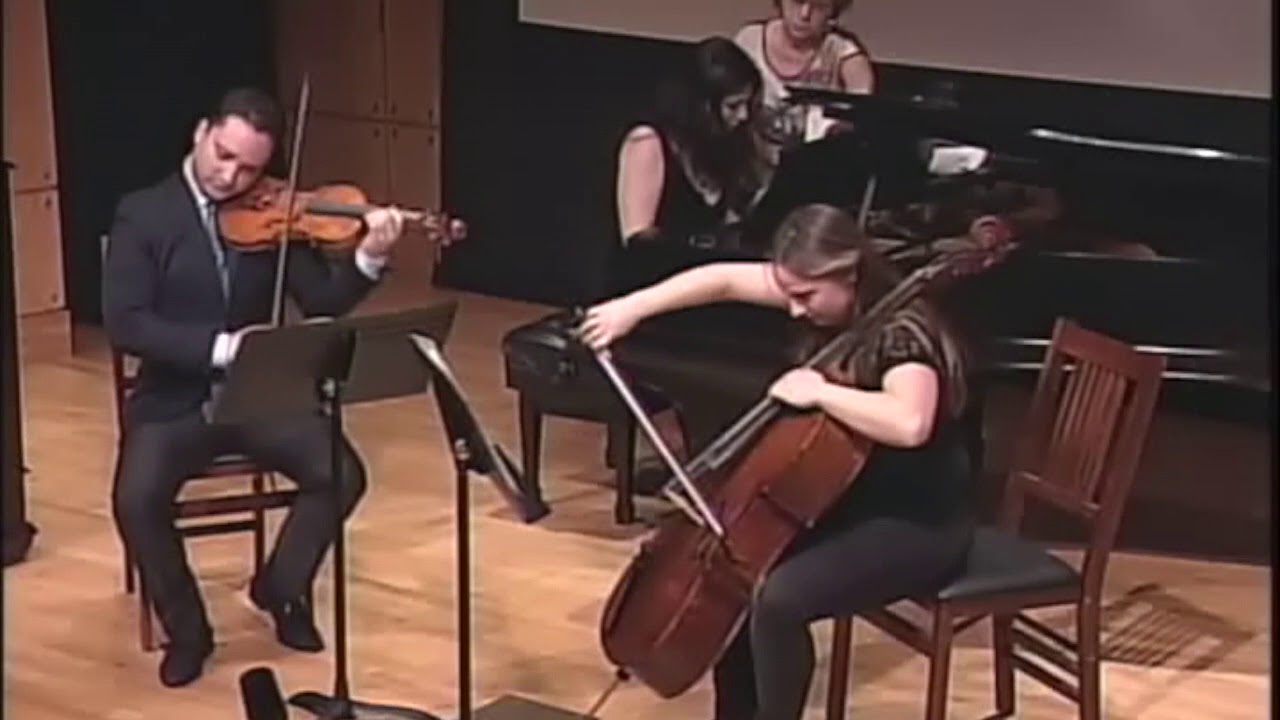 Trio No. 2 in E minor for violin, cello and piano, op. 67, Allegretto by Dmitri Shostakovich