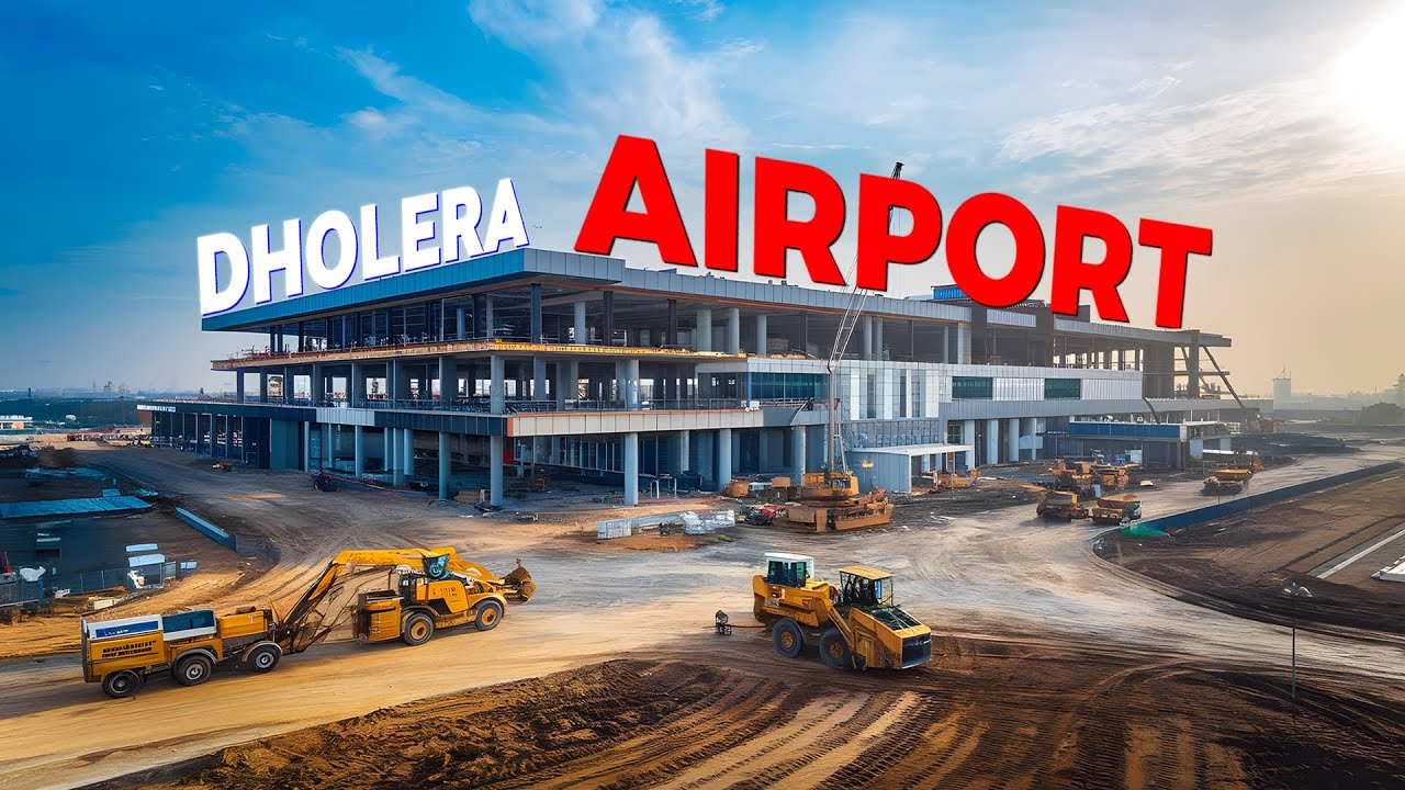 Dholera International Airport Progress in 2025 | Gujarat's BIGGEST Airport