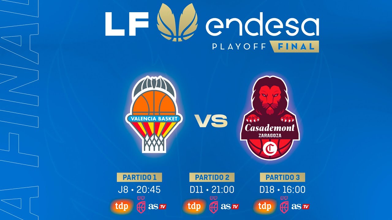 EN DIRECTO, CASADEMONT ZARAGOZA vs VALENCIA BASKET | PLAYOFFS LIGA FEMENINA ENDESA