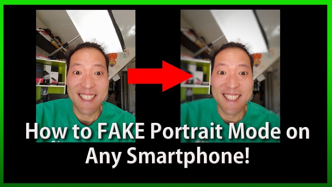 How to FAKE Portrait Mode on Any Smartphone! [Snapseed App]