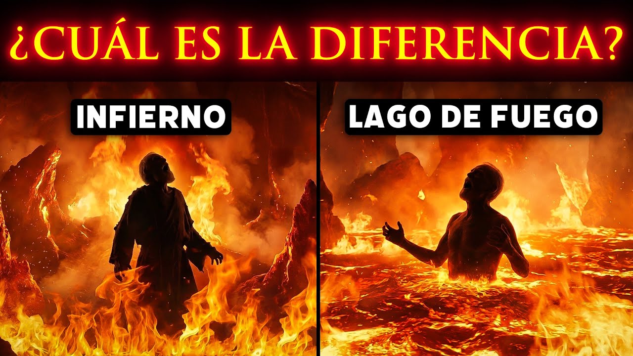 5 Diferencias Entre el Infierno y el Lago de Fuego Según la Biblia 📜