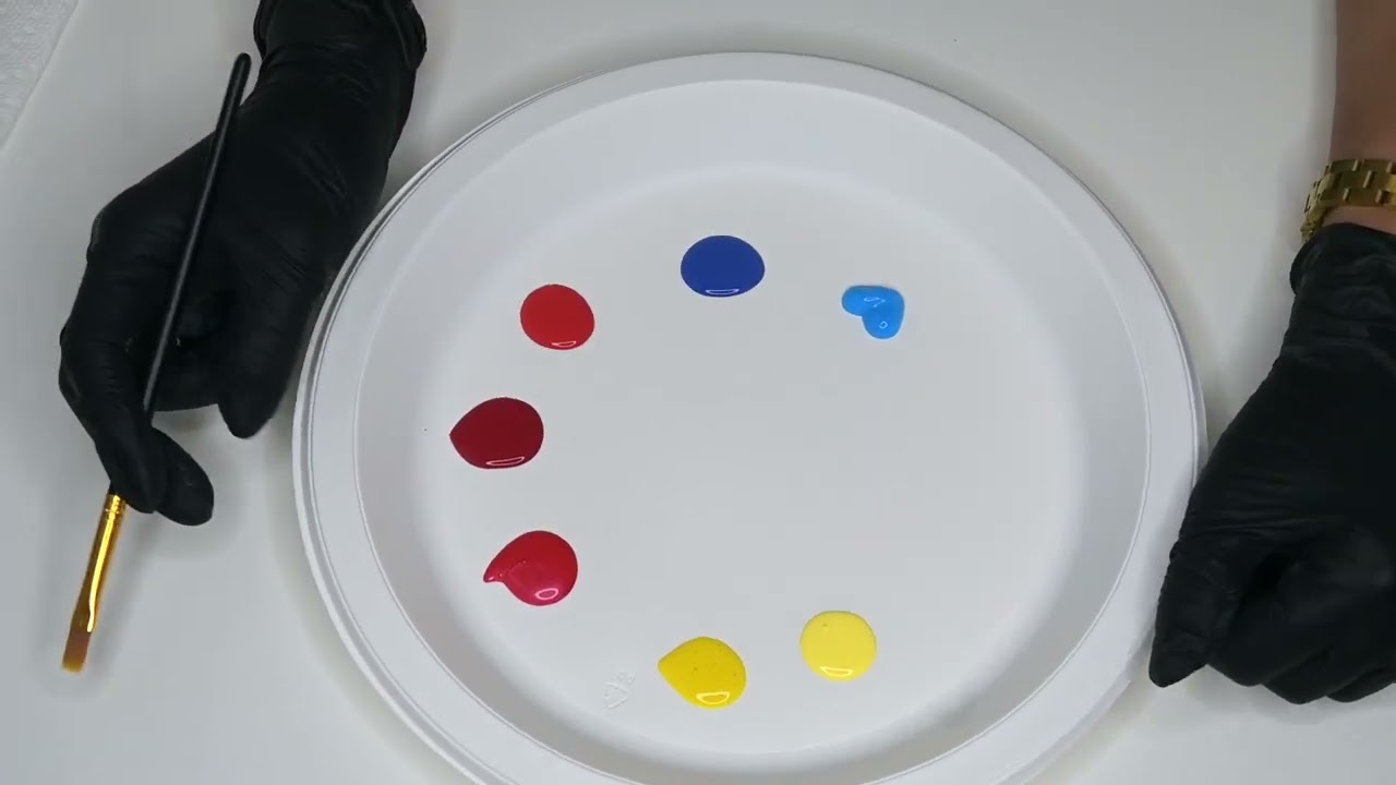 Colour Theory Exercise for PMU Brow Artists