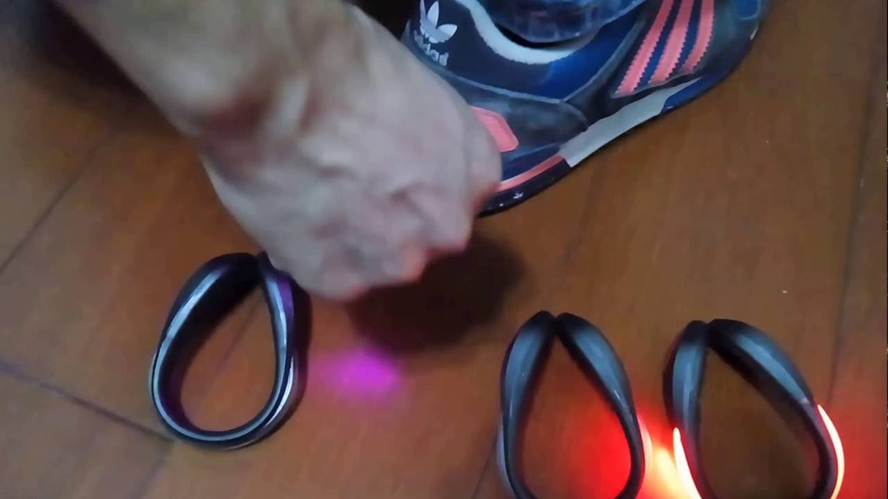 LED Luminous Shoe Clip Night Light Running Sports Cycling Safety Warning Flash Light