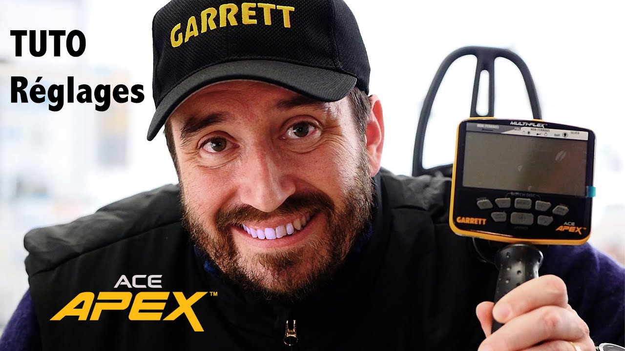 Test du détecteur de métaux Garrett Ace Apex et comment le régler.