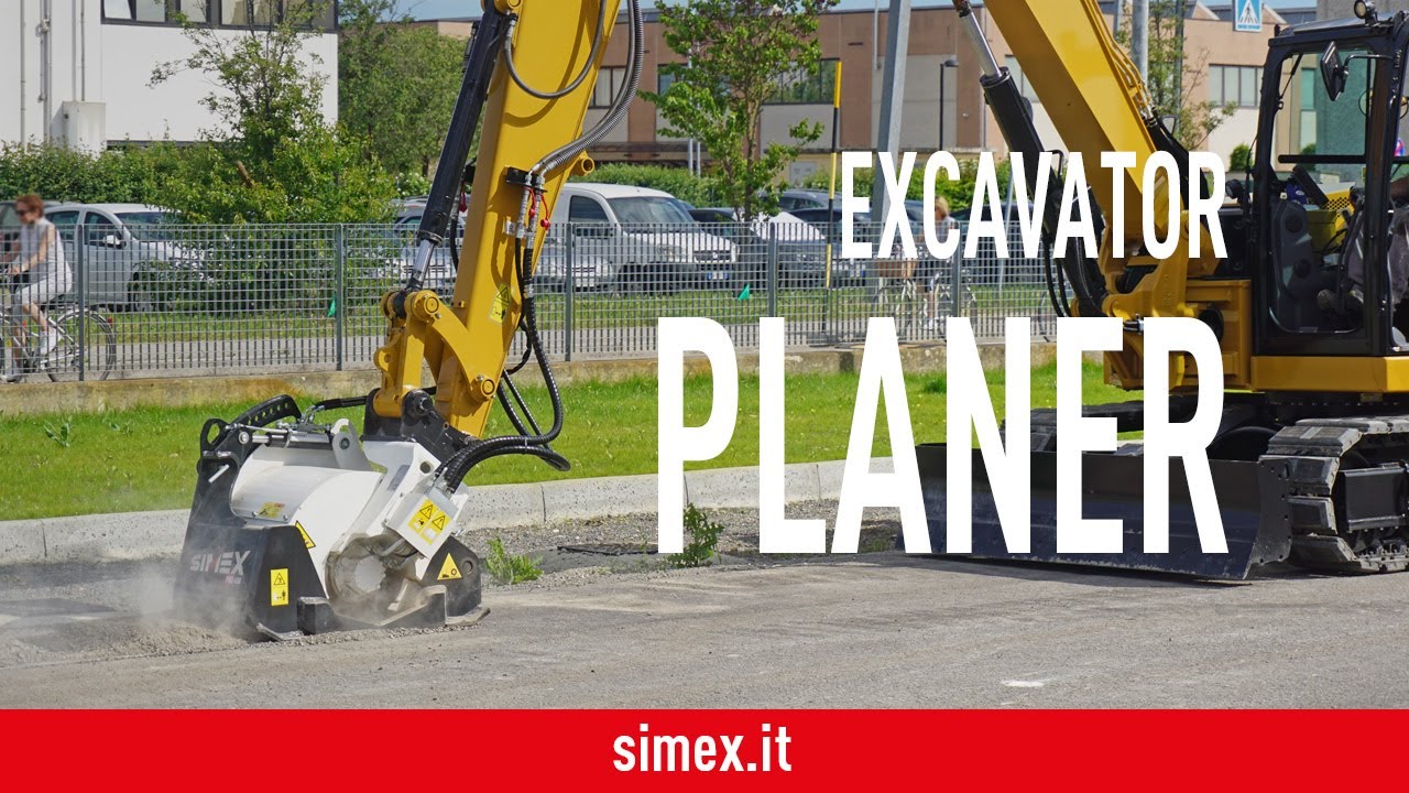 Simex PHD 450 planer for excavator - Asphalt removal