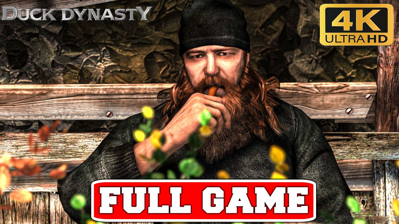DUCK DYNASTY Gameplay Walkthrough FULL GAME No Commentary (PC 4K 60FPS Longplay)