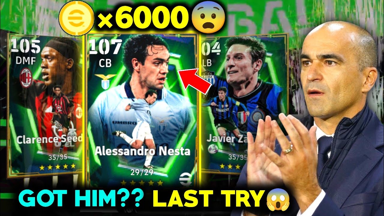 6000 Coins for Nesta&hellip; Worth It? 😨 | eFootball Pack Opening