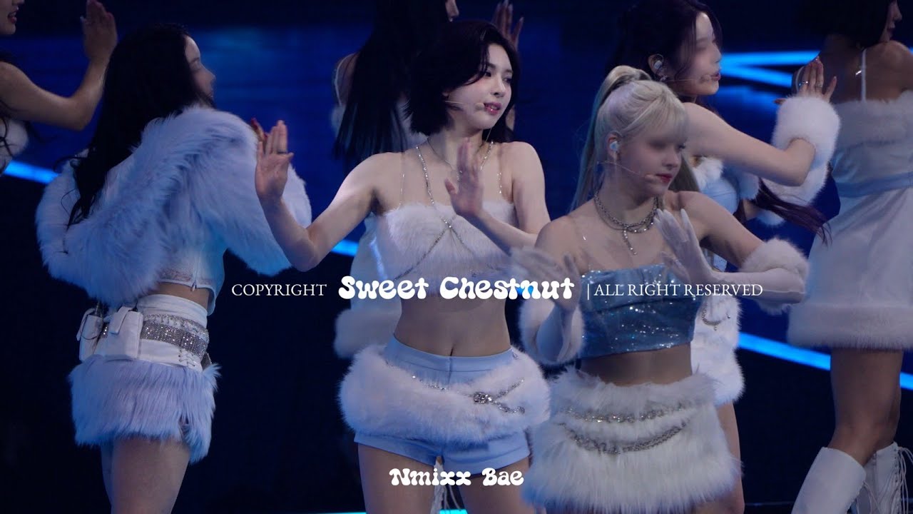 [4K] 251225 SBS GAYODAEJEON NMIXX BAE FOCUS CAM - INTRO + Blue Valentine (Christmas Ver.)