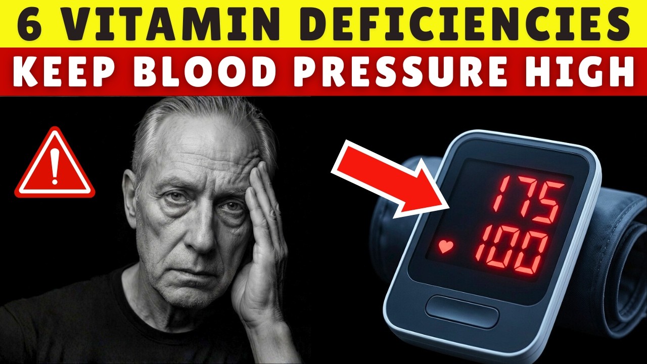 6 Vitamin Deficiencies That Keep Blood Pressure High