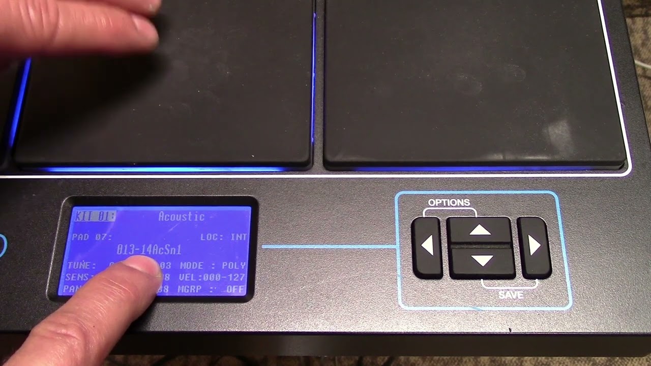 Alesis Sample Pad Pro - setup and adding drum samples
